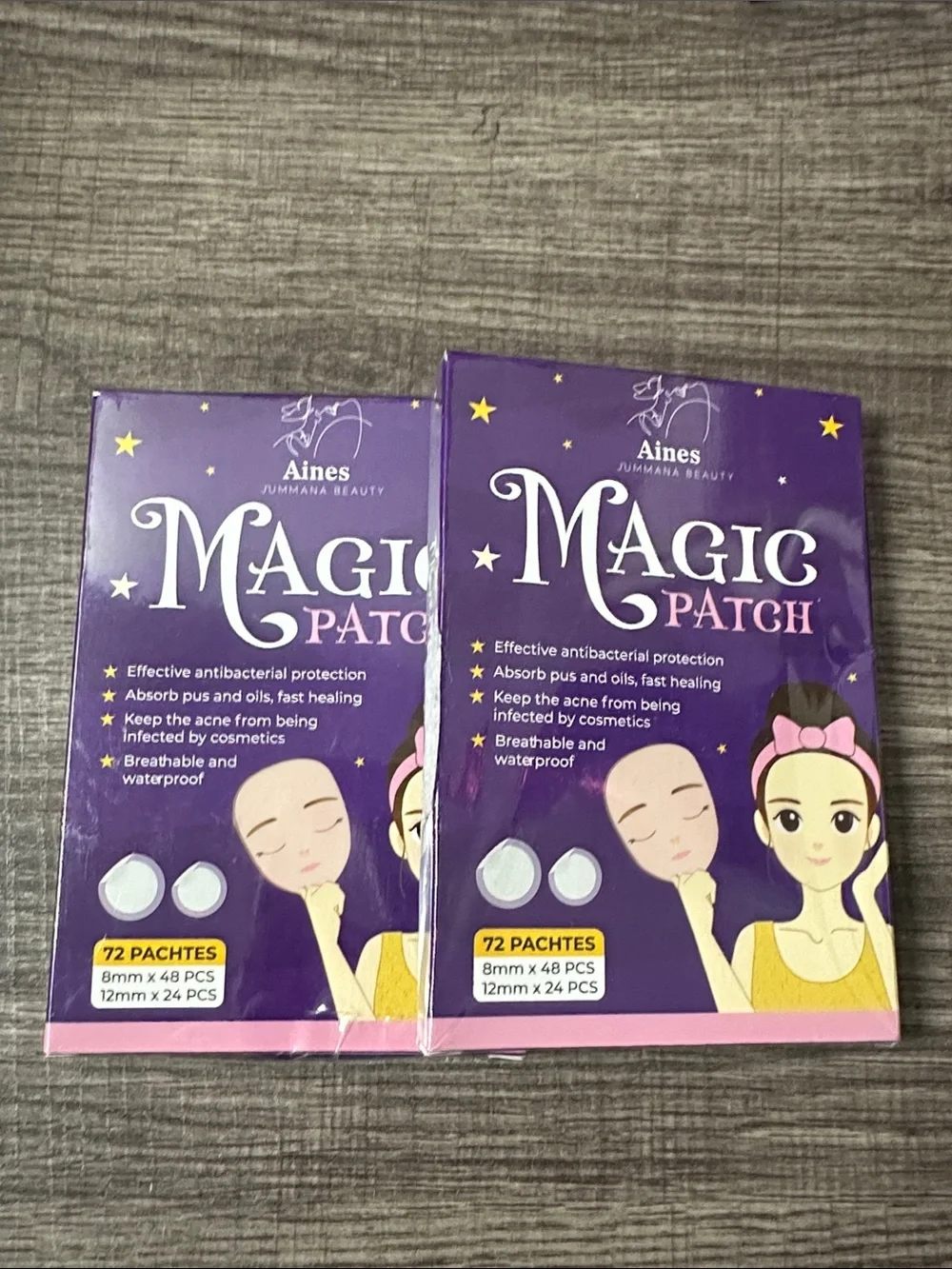 2 Magic Patch Acne Pimple Patch - Purple