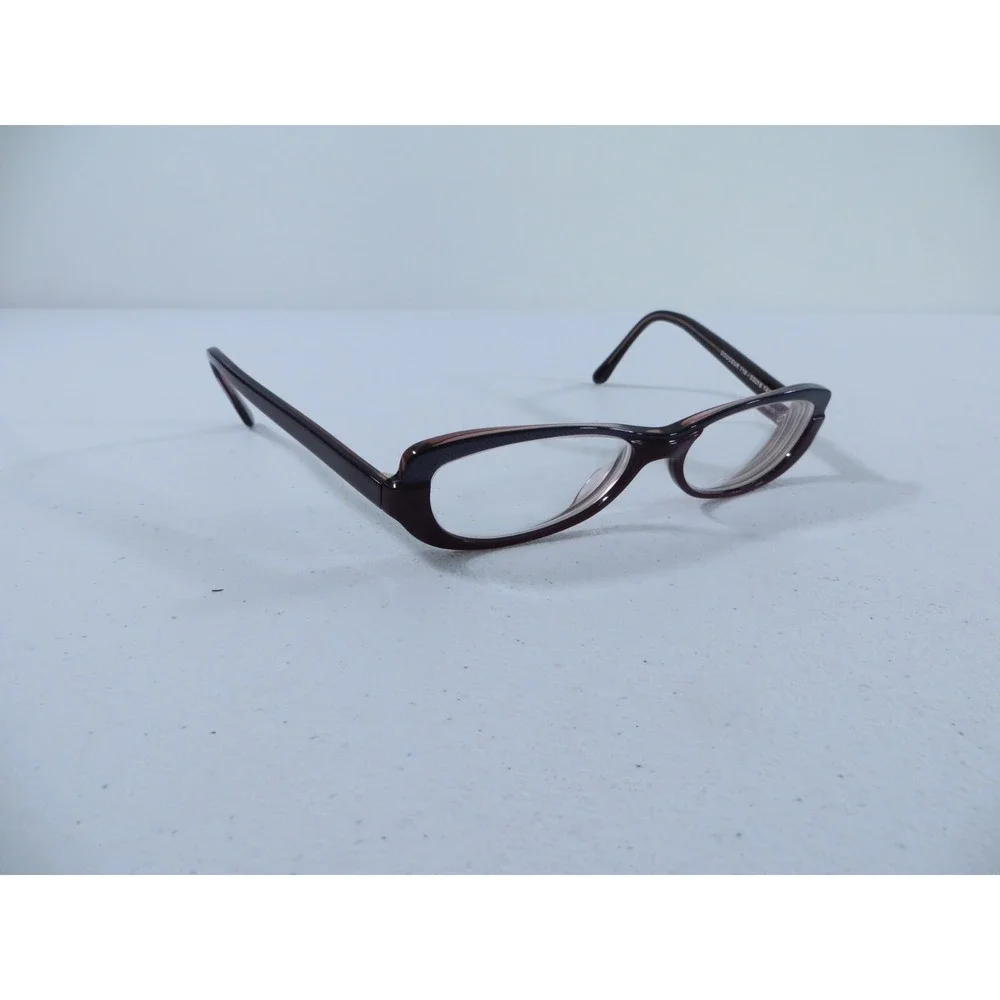 Jean Lafont Douceur‎ 719 Dark Purple Oval Full Fim Eyeglasses Frames 52-16-142