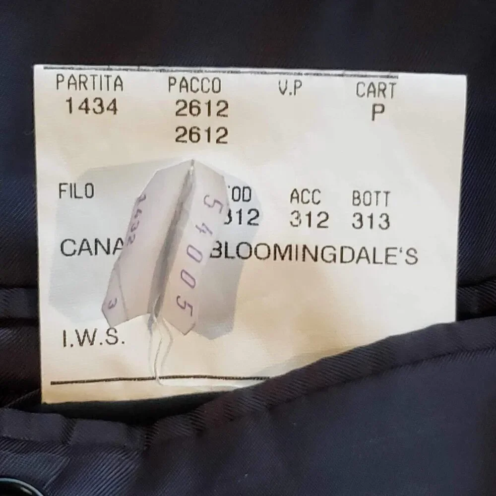 Canali size 54