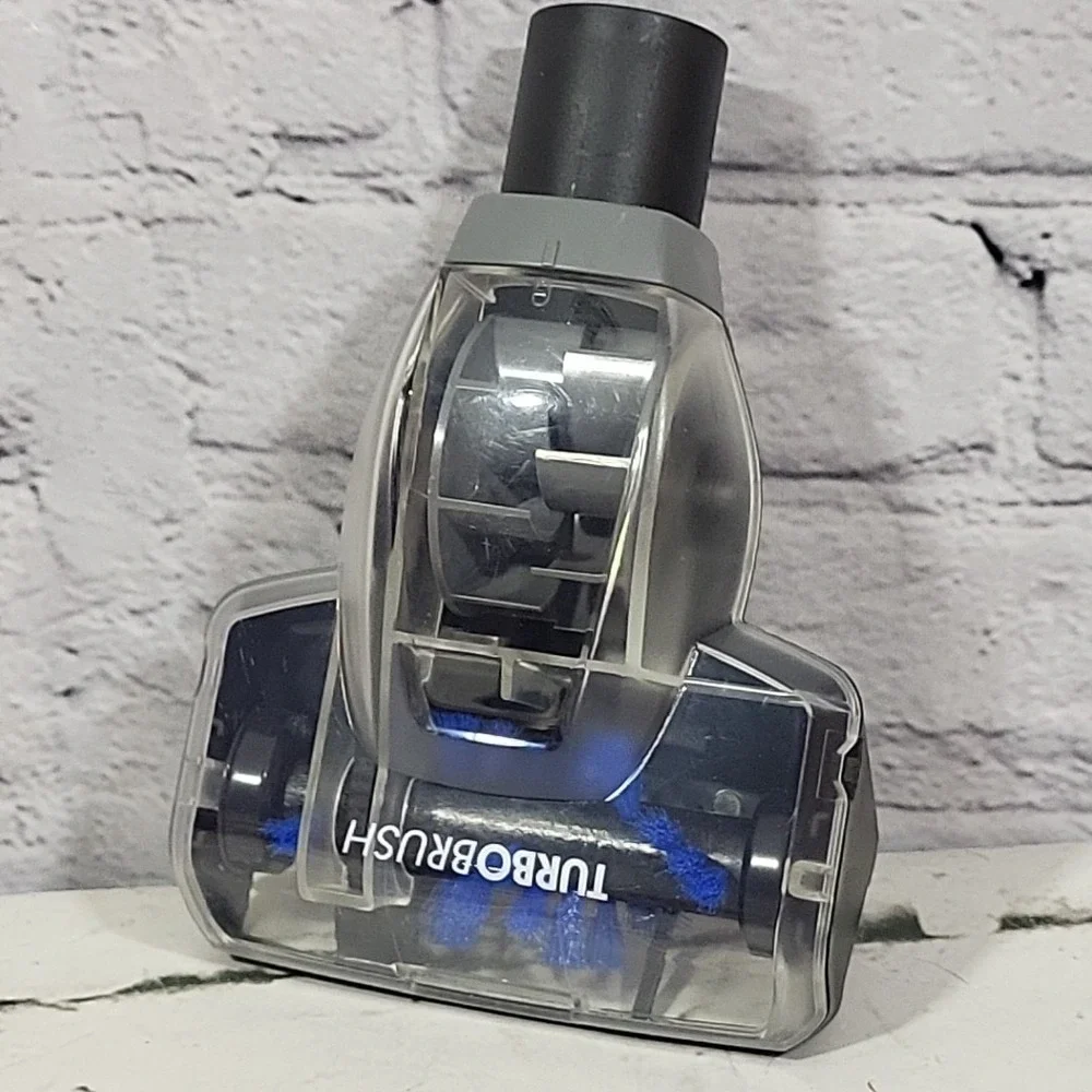BISSELL OEM TURBO BRUSH Vacuum Attachment Gray Blue Upholstery Part‎