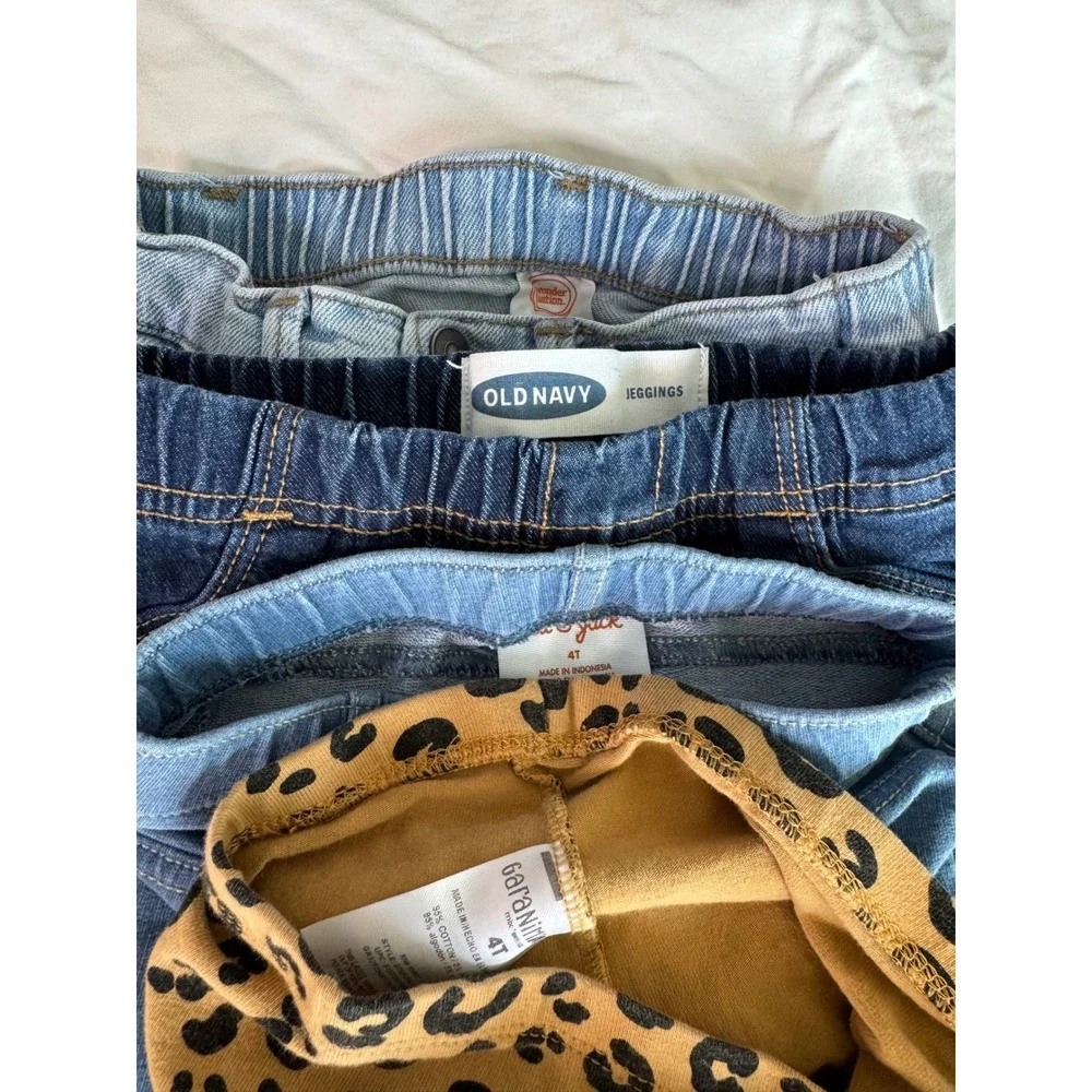 Girls Clothing Lot of 18 Size 4T - Old Navy Cat & Jack - Carters - Little Lass
