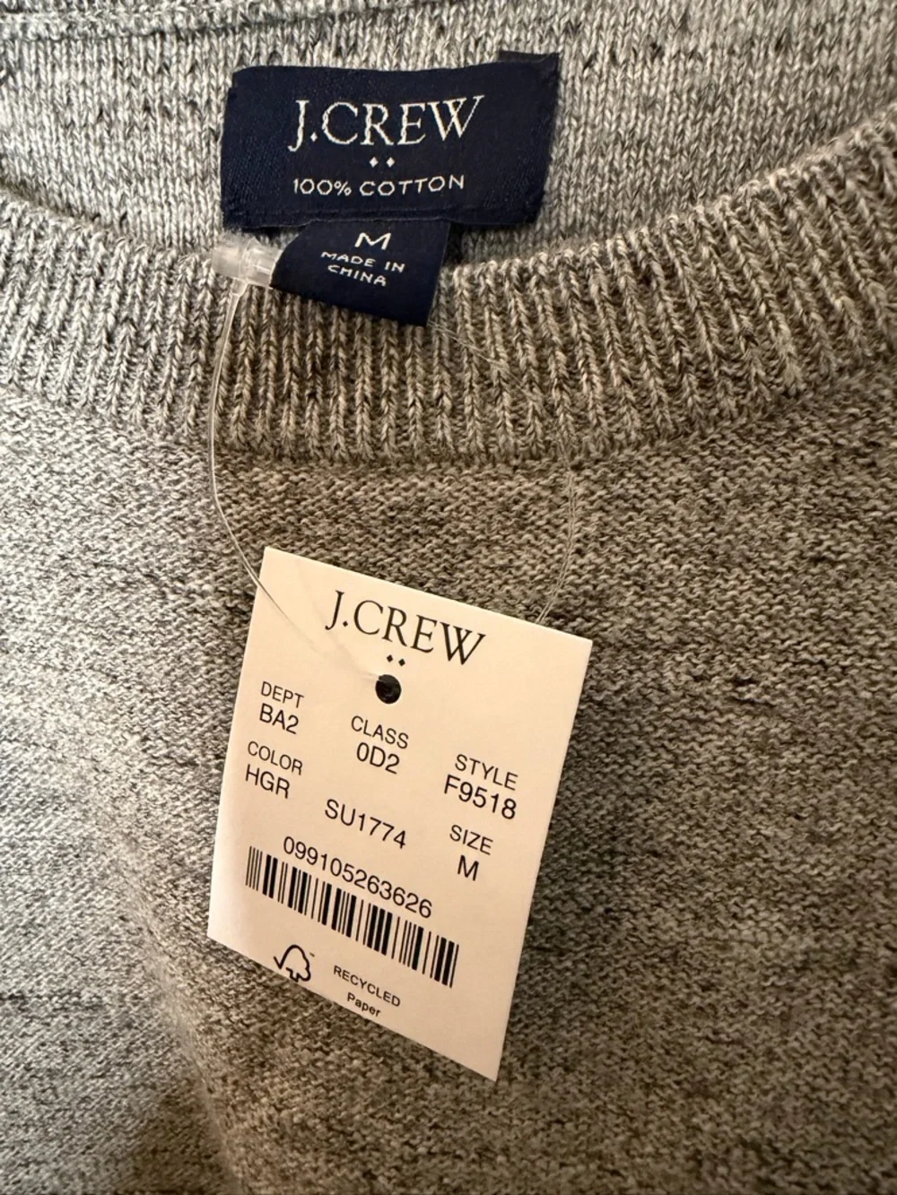 J. Crew soft cotton