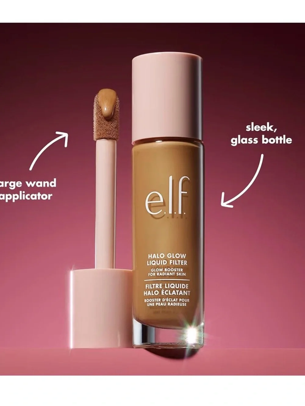 e.l.f. Halo Glow Liquid Filter - Medium, #3.5