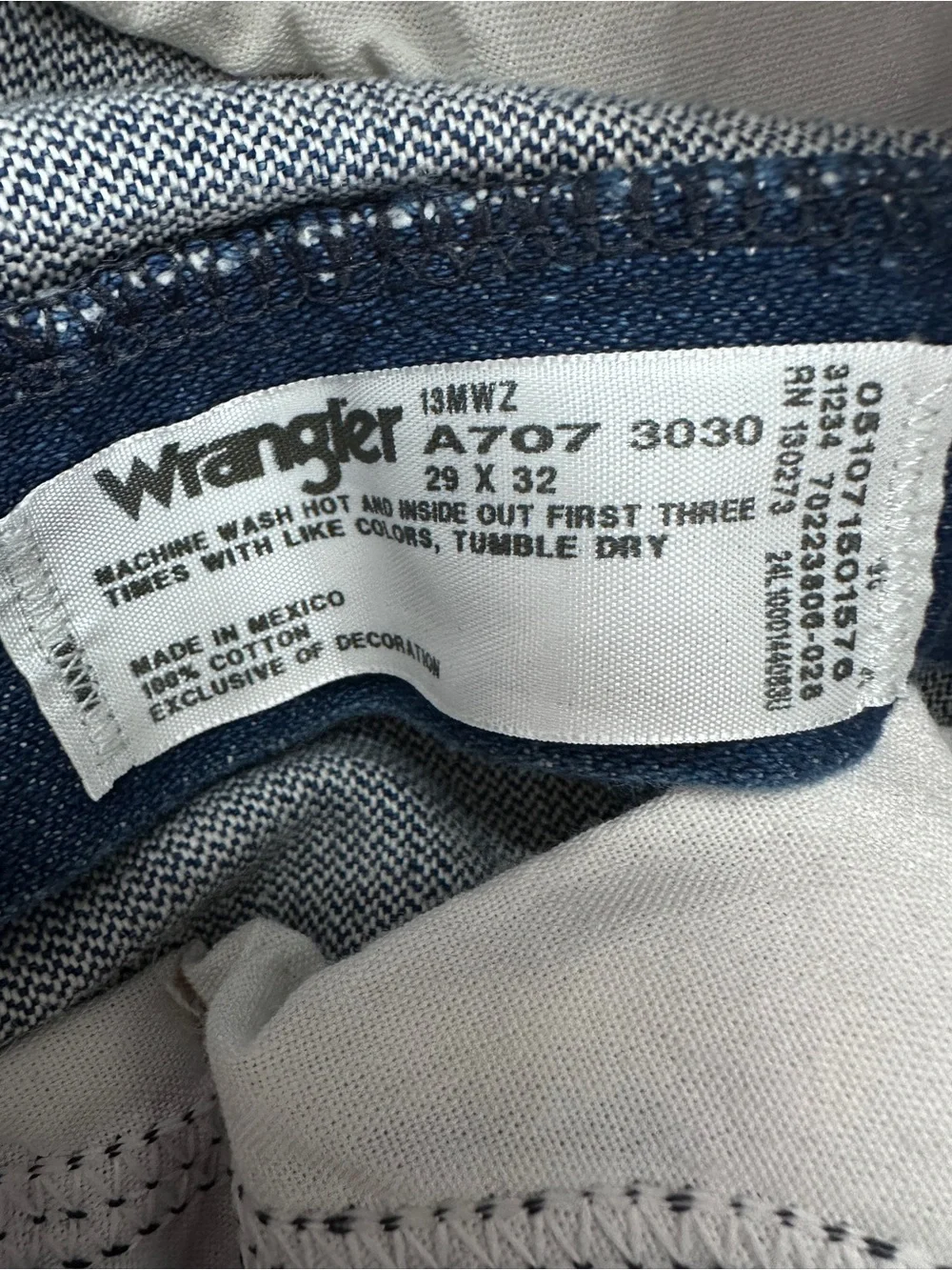 dark wash western straight leg wrangler jeans