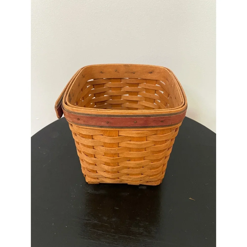 Longaberger handwoven basket