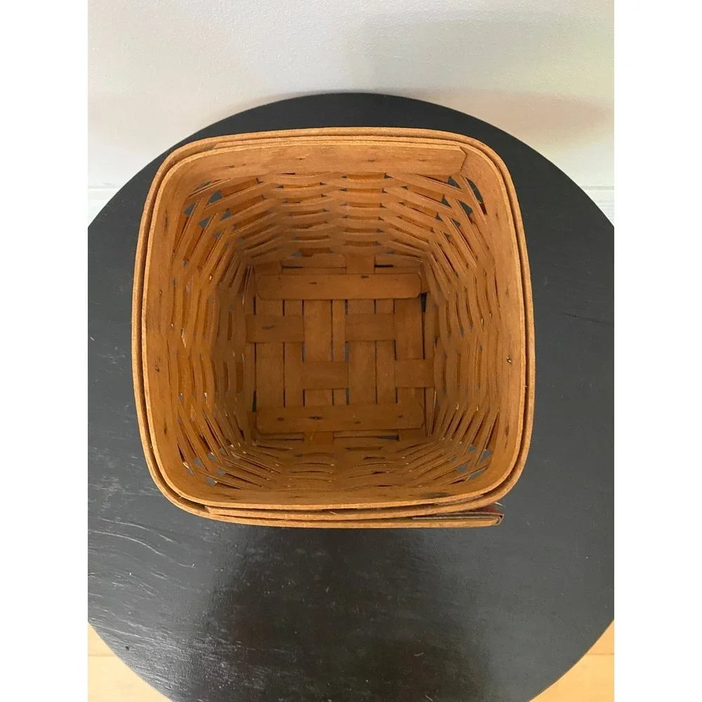 Longaberger handwoven basket