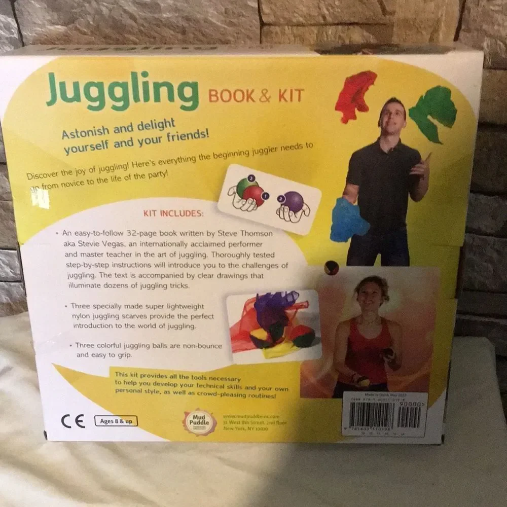 Mud Puddle juggling book