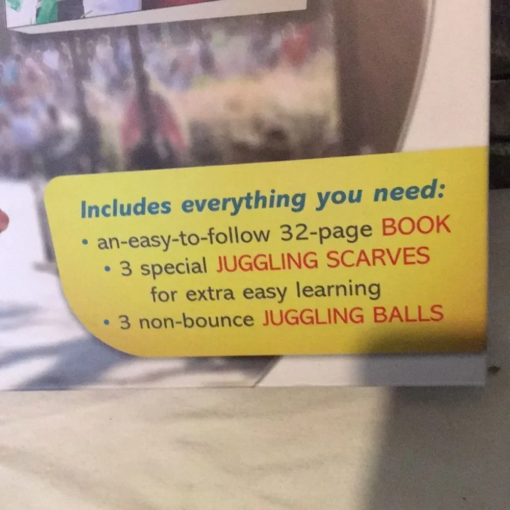 Mud Puddle juggling book