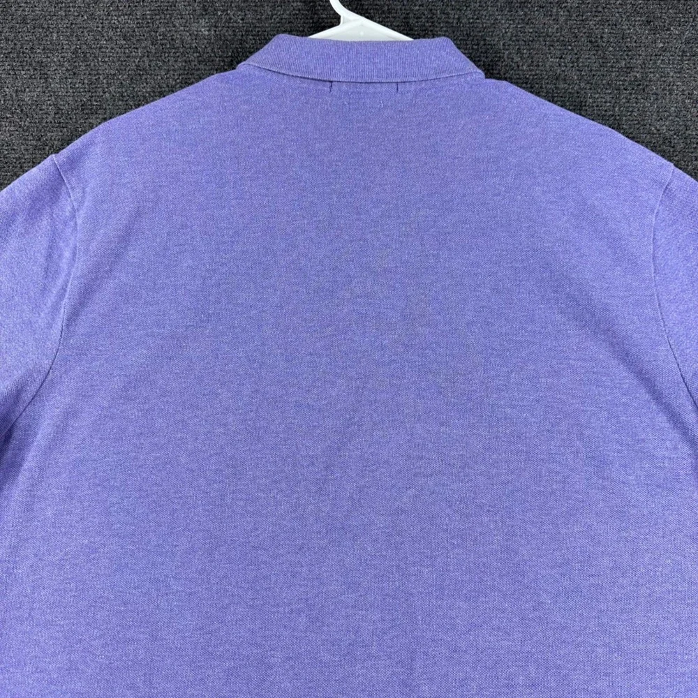 Polo Ralph Lauren Polo Shirt Mens XL Extra Large Purple Classic Fit Short Sleeve