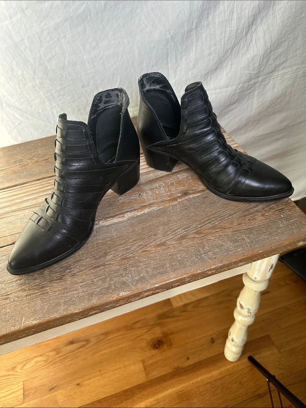 Steve Madden Blue Ankle Booties
