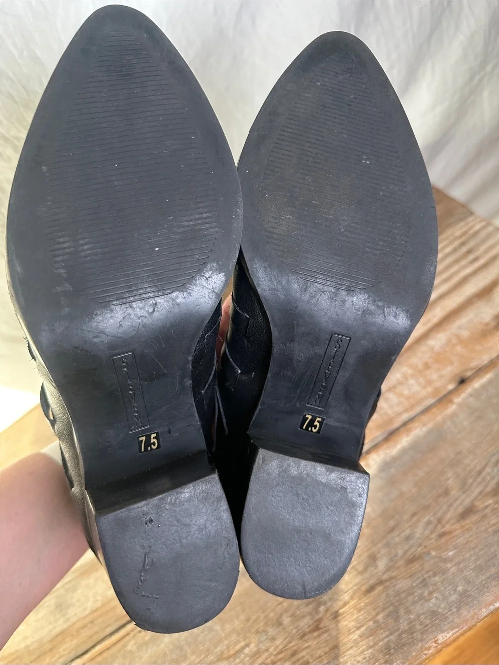 Steve Madden Blue Ankle Booties