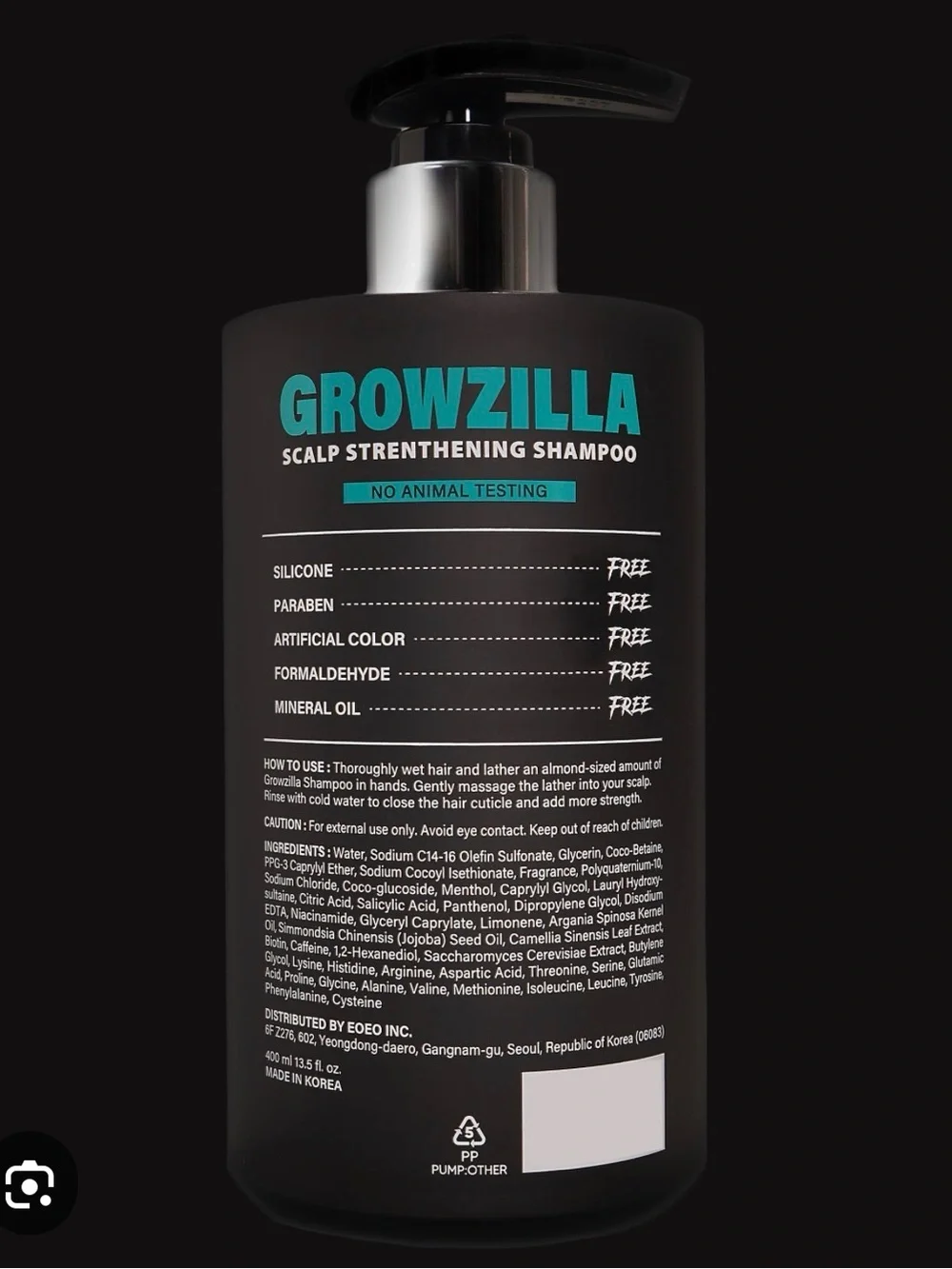 Grownzilla Scalp Strengthening Shampoo