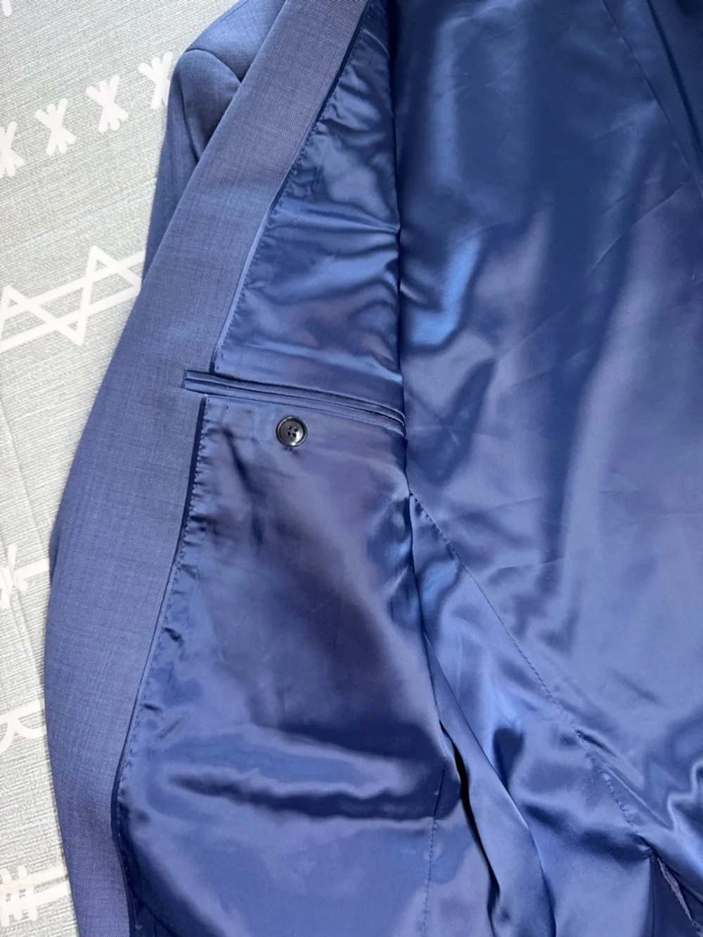 Calvin Klein Slim Fit Blue Suit Jacket