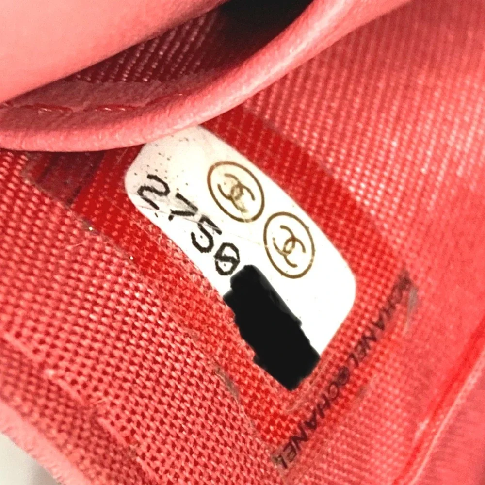 CHANEL Authentic Pink Wallet