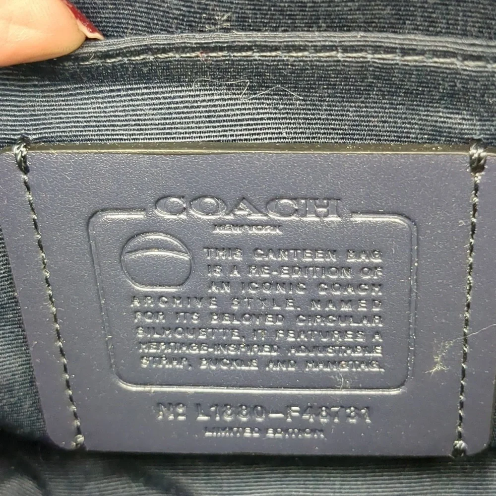 Coach re-edition canteen bag