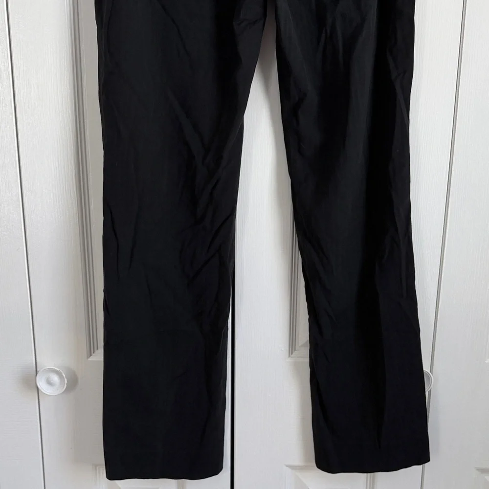 Chloé Black Tailored Trousers – Size 42 (US 10) – Made in France