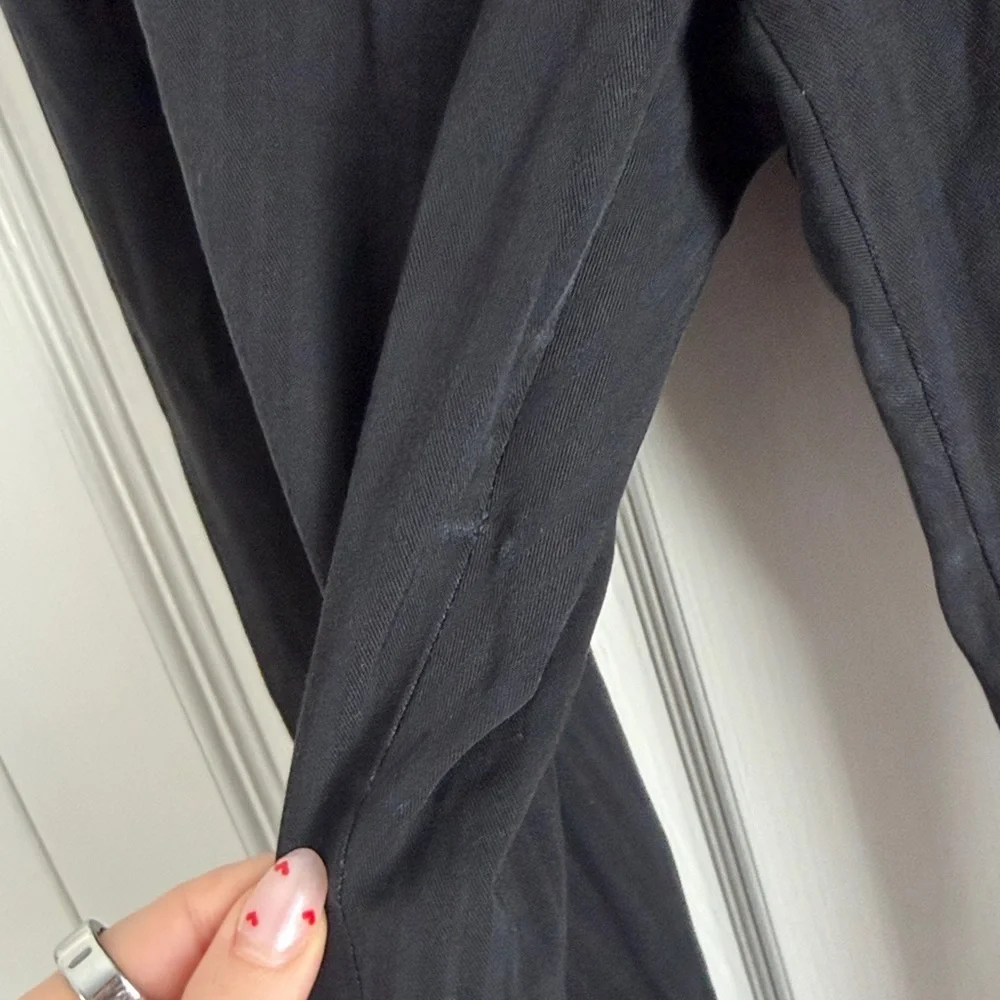 Chloé Black Tailored Trousers – Size 42 (US 10) – Made in France