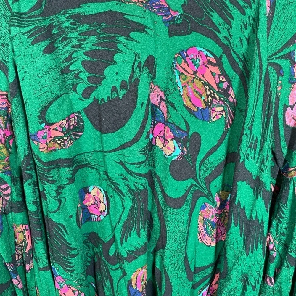 Free People Drift Away Printed Tunic Top