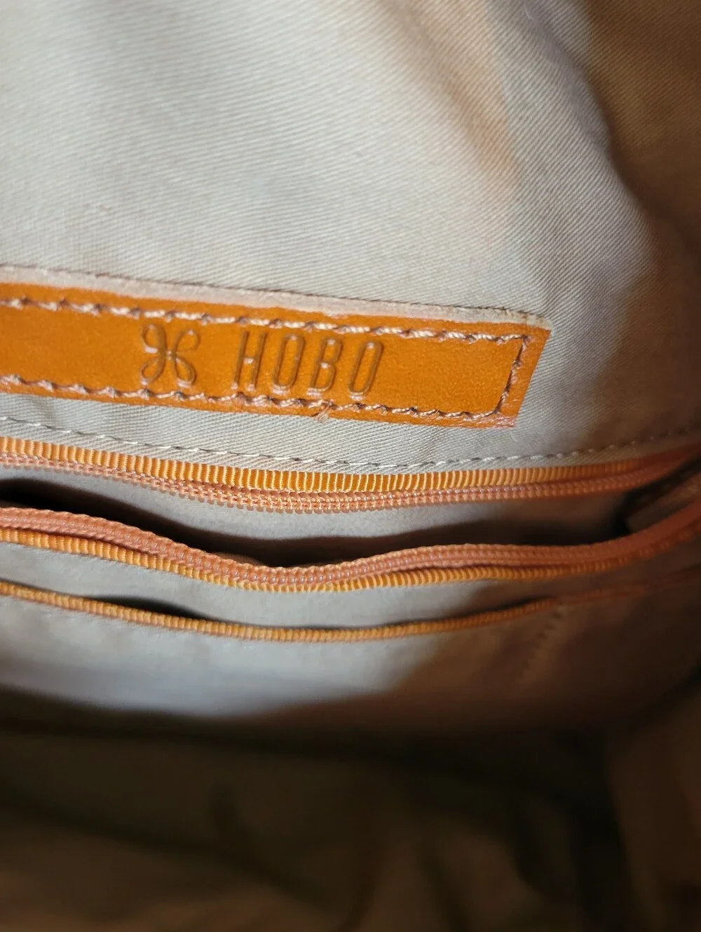 HOBO leather bag brown