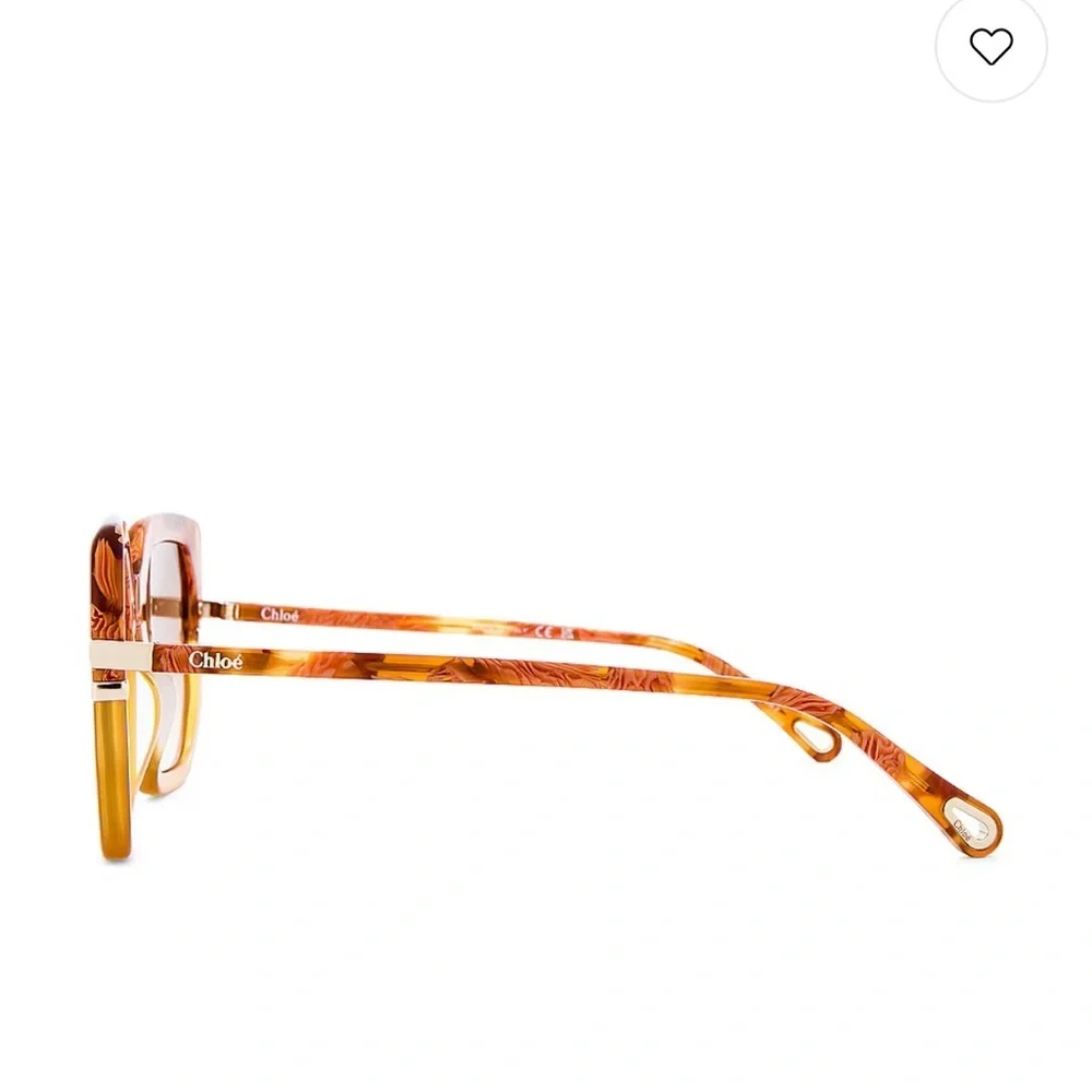 LIKE NEW $500 MSRP CHLOE West Butterfly Sunglasses in Brown