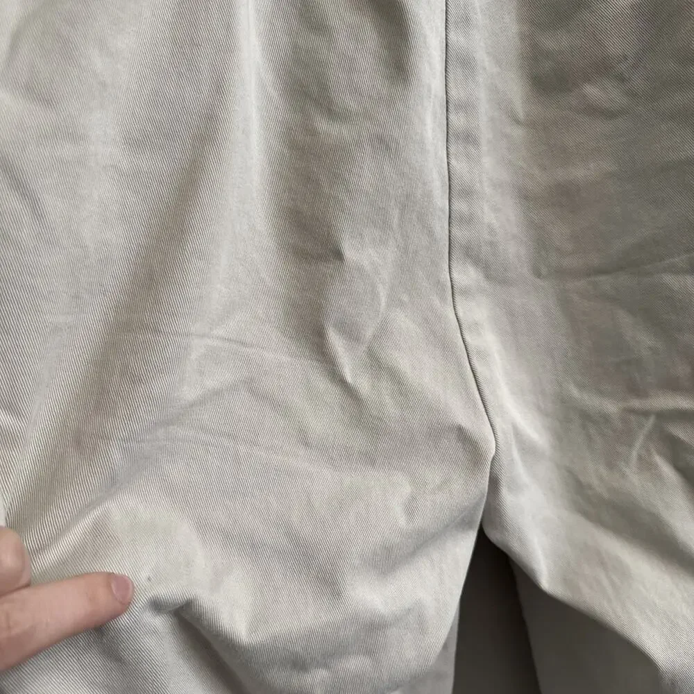 VTG 90s Polo Ralph Lauren Hammond Pant Mens 36x29 Khaki Classic Chino Pleated