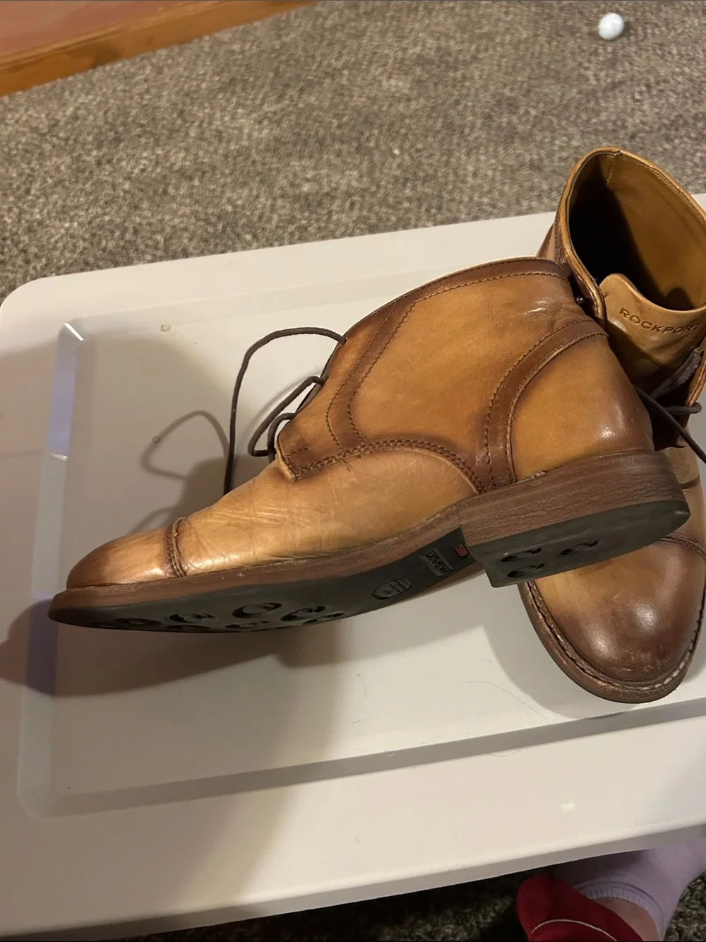 Rockport chukka boots
