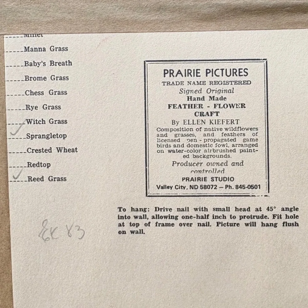 Prairie Pictures pair vintage