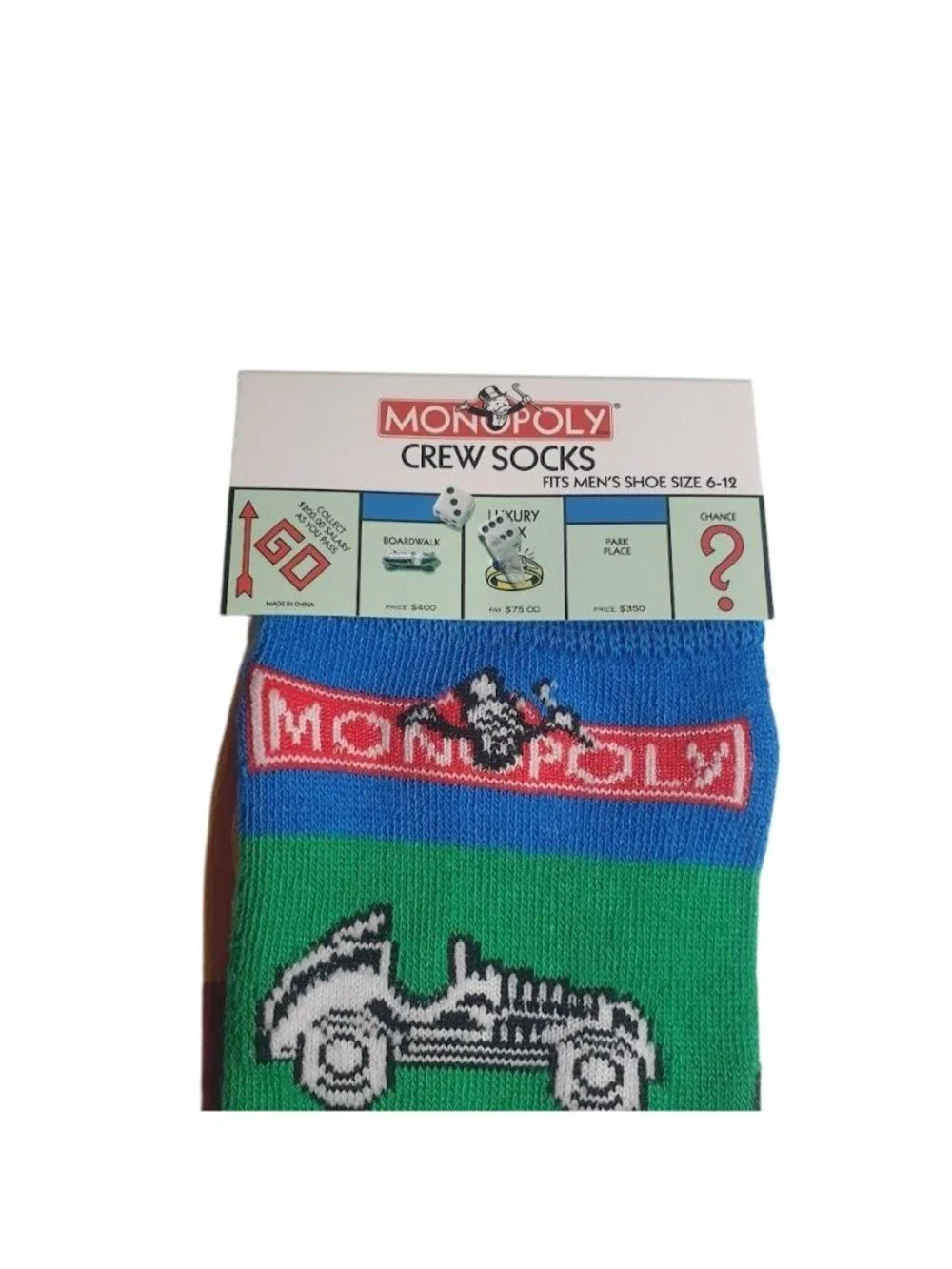 Odd Sox showcasing monopoly