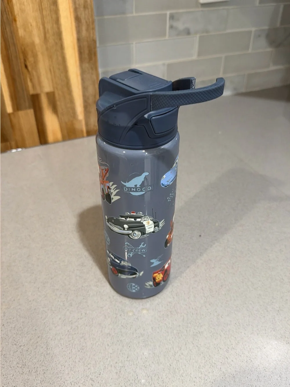 Pottery Barn Disney Pixar Cars Kids Stainless Water Bottle 22oz