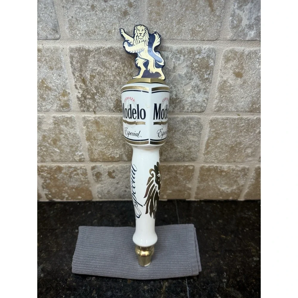Modelo Beer Tap Handle Knob Keg Bar Top Kegerator Brewing Lion Cerveza Especial