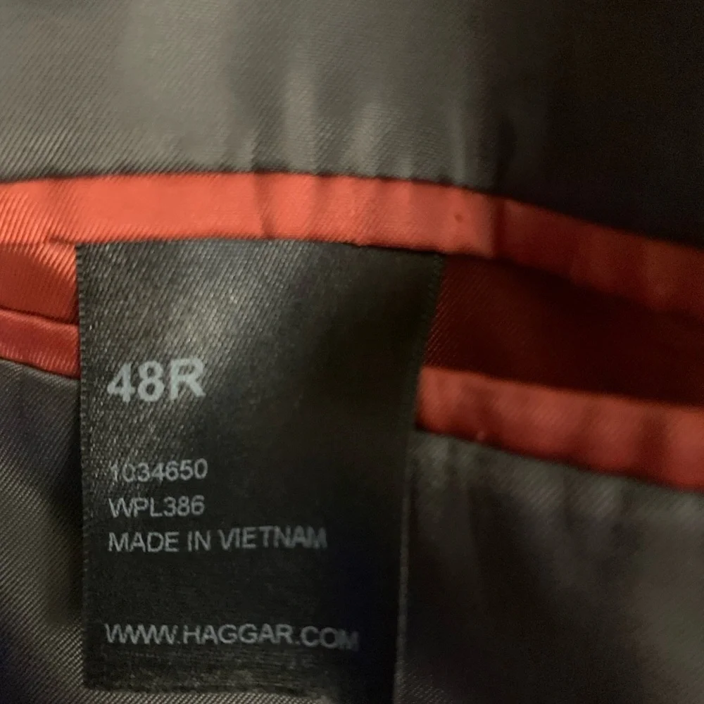 J.M. HAGGAR Men’s Gray‎ Heather Classic Fit Suit Jacket/Blazer 48 R
