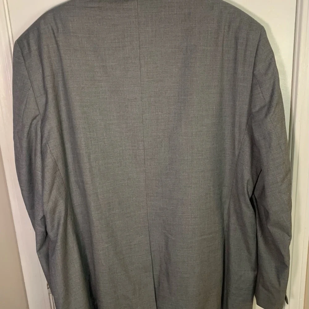 J.M. HAGGAR Men’s Gray‎ Heather Classic Fit Suit Jacket/Blazer 48 R