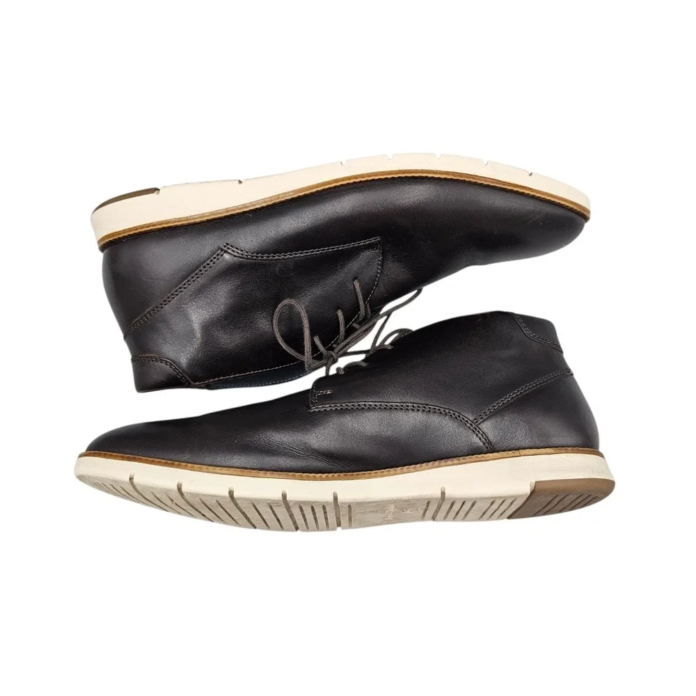 Josef Seibel Men's Size 46/ 12 US EUC Tyler Brown Leather Lace‎ Up Chukka Boots