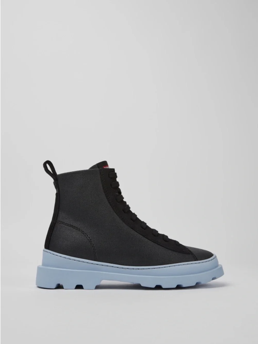 Camper black leather