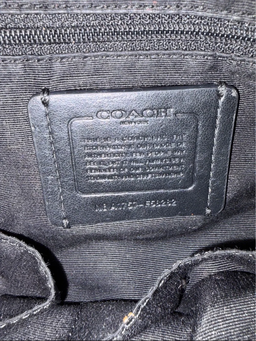 Coach Signature Canvas Tote