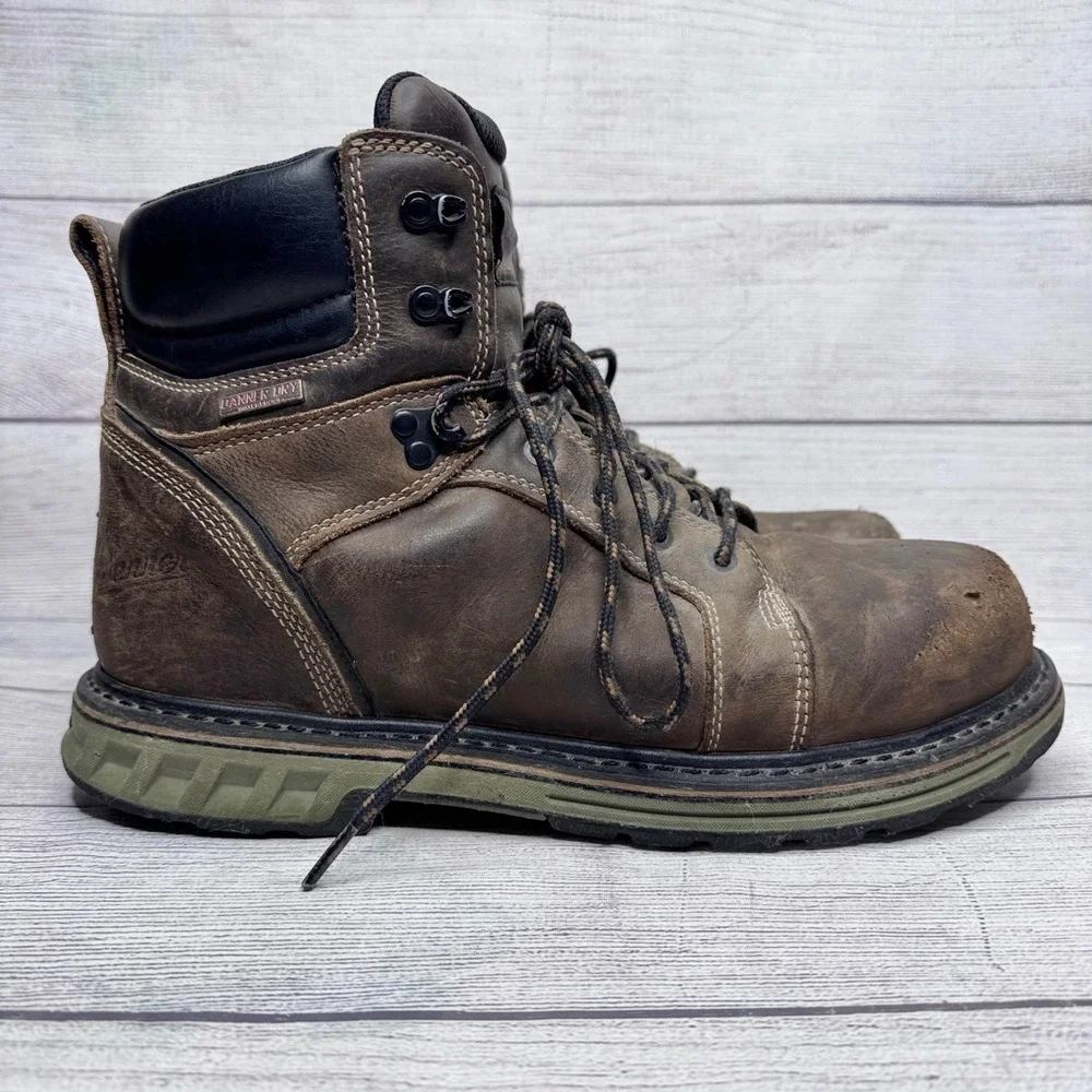 Danner Steel Yard 6 Inch Brown ST Steel Toe Work Boots Mens‎ 11.5 D