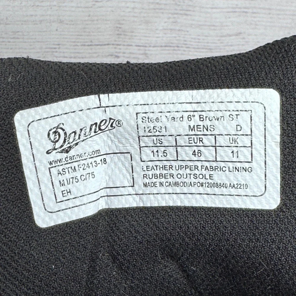 Danner support footwear waterproof