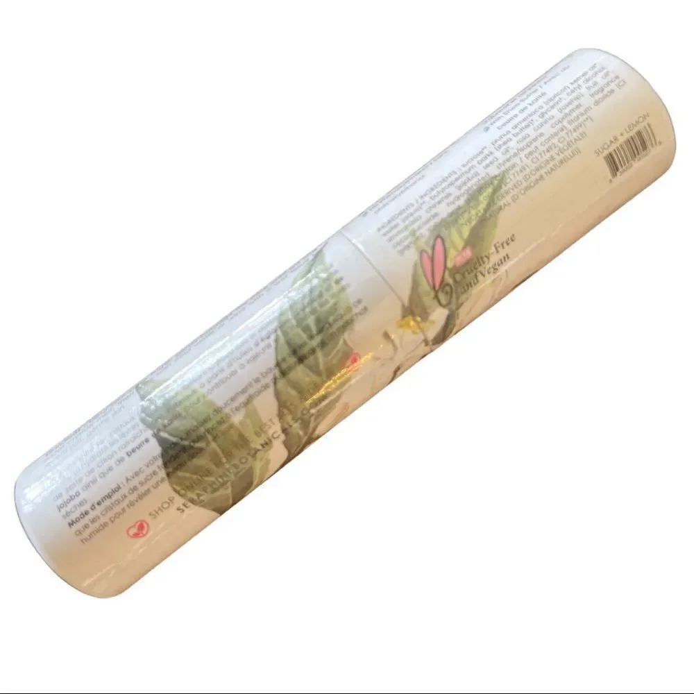 Seraphine Botanicals Sugar + Lemon - Moisturizing Lip Scrub NIB