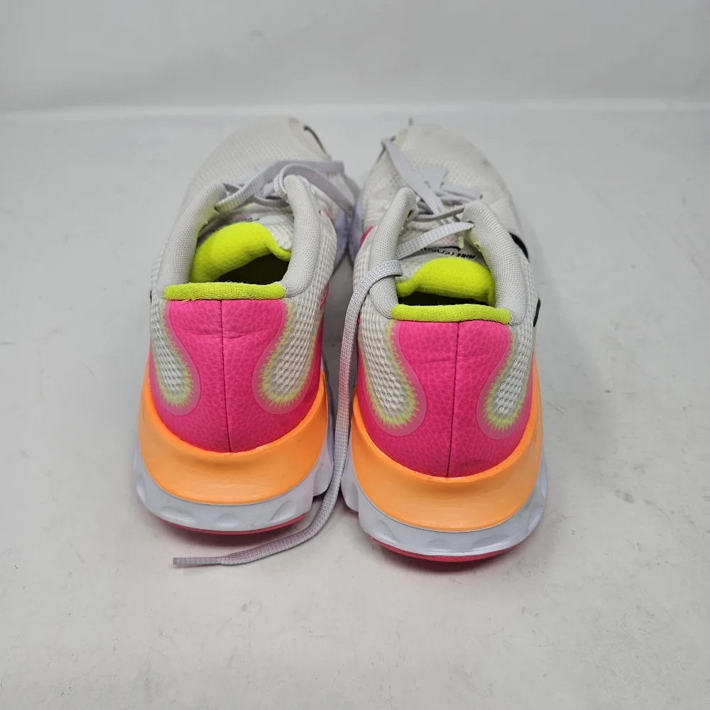 Nike Women's Renew‎ Run CK6360-005 White Multi Running Shoes Sneakers Size 11.