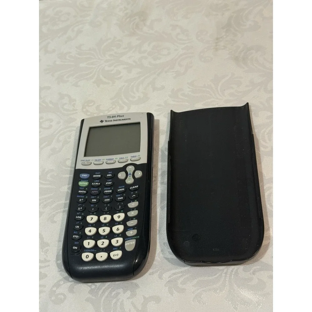 Texas‎ Instruments TI-84 Plus CE Color Graphing Calculator - Black With Cover