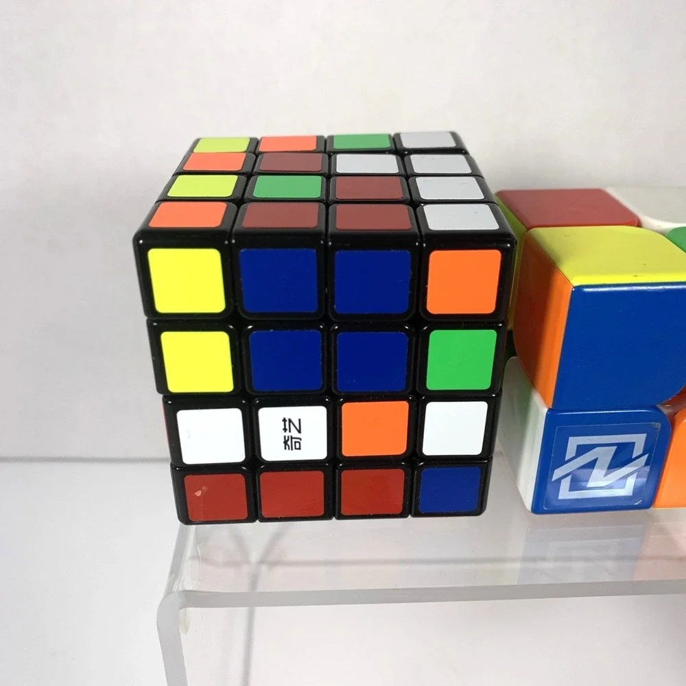 QiYi Speed Cube Puzzle Lot of 5 | Various Sizes | Funny Brain Teaser Toys‎