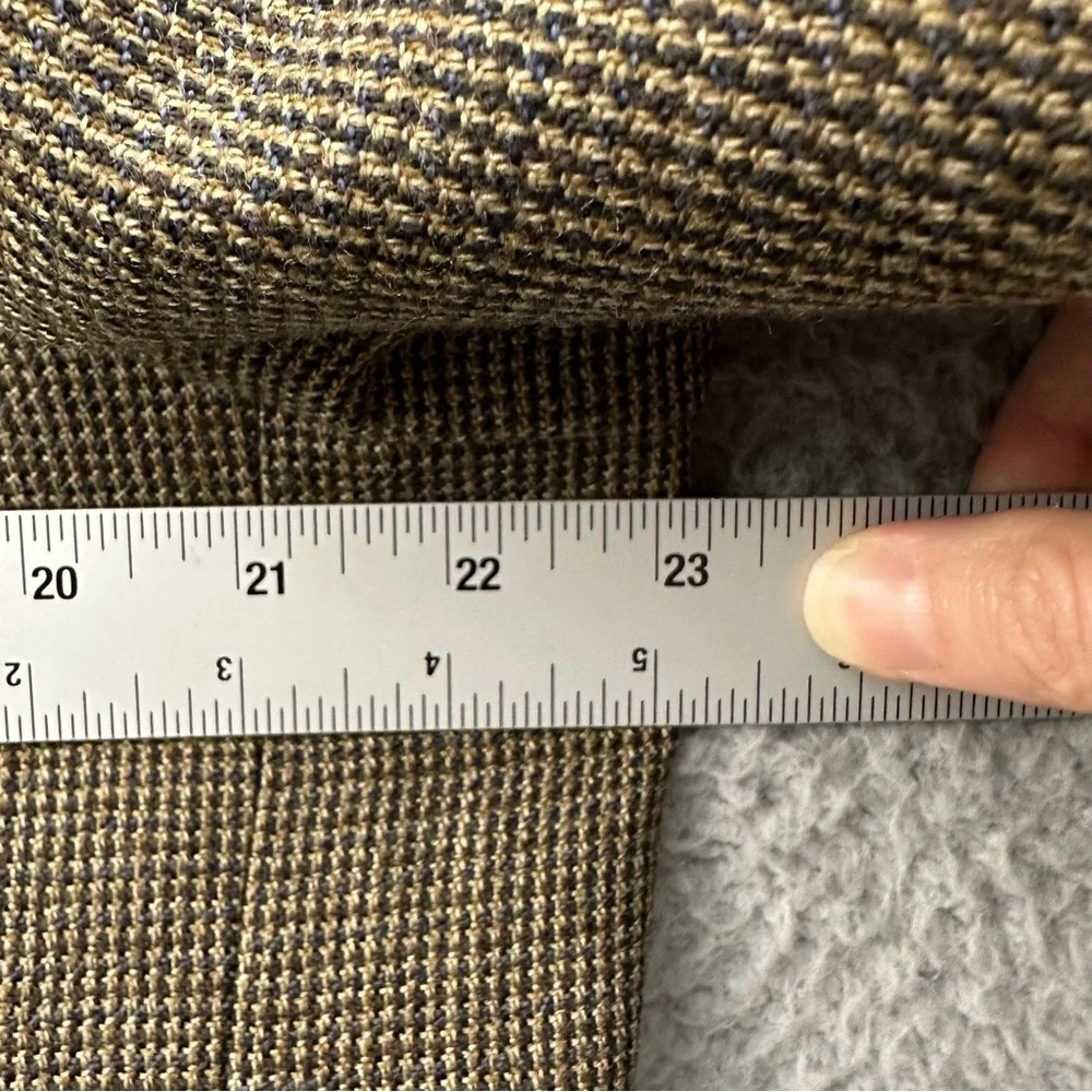 Saddlebred‎ 100% Lambswool Blazer Sport Coat Jacket Houndstooth Academia Men 44R