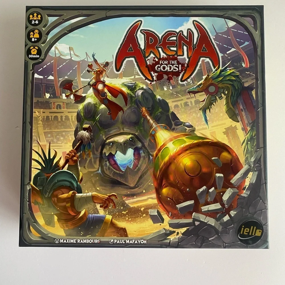 Arena for‎ the Gods Board Game Strategic Battle by IELLO Battle Arena Complete
