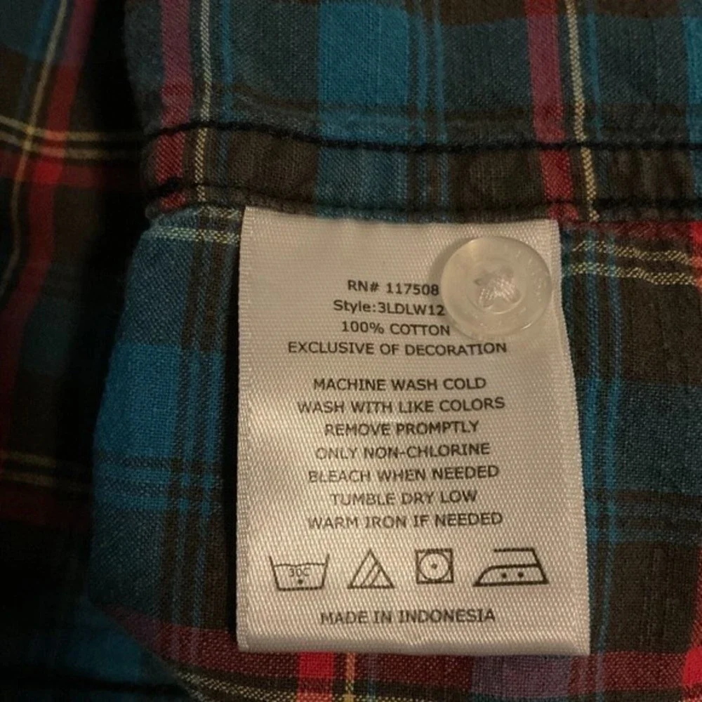 Levis levi plaid