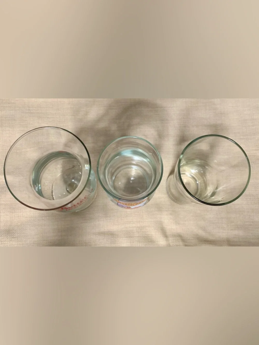 🔍Vintage Beer & Restaurant Glasses (4) Piece Bundle
