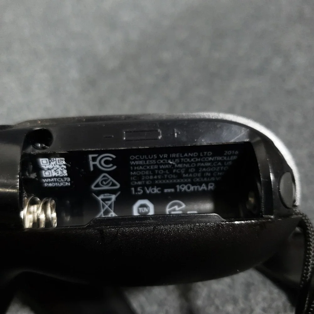 Oculus Touch Left VR Controller Rift CV1 Black‎ TO-L Wireless Replacement