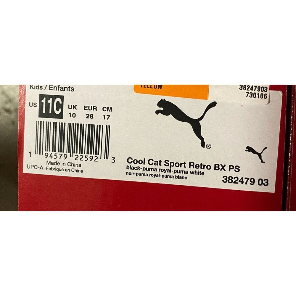 Puma size 11c