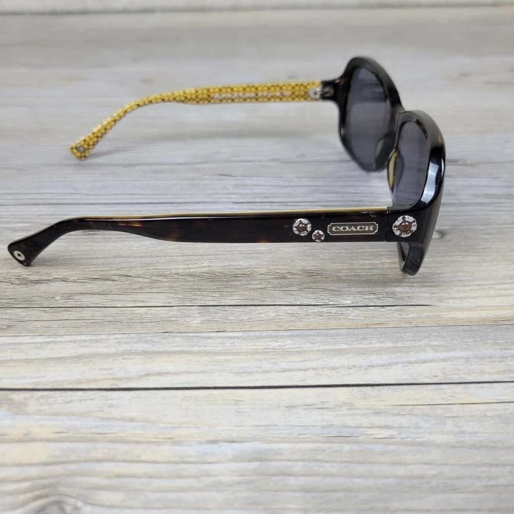 Coach Sunglasses HC 8016 Ciara 5033/13 Dark Tortoise Crystal  Womens Frames Only
