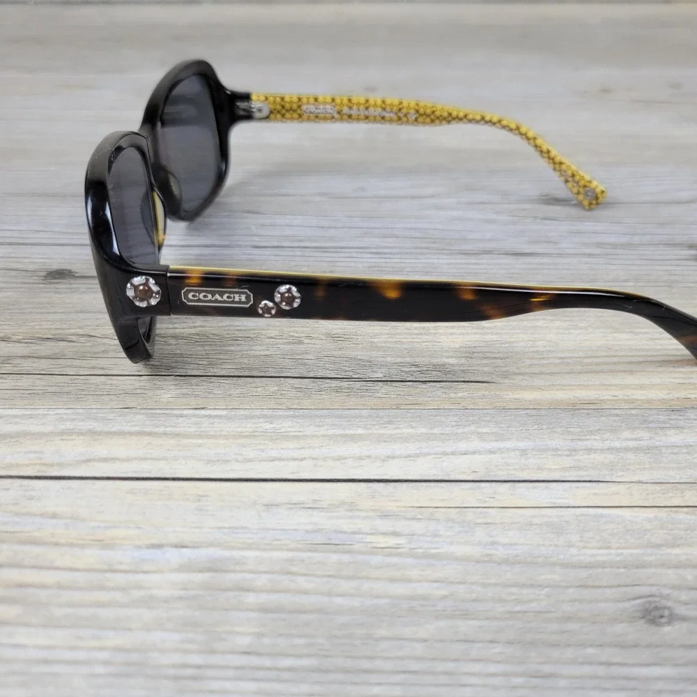 Coach Sunglasses HC 8016 Ciara 5033/13 Dark Tortoise Crystal  Womens Frames Only