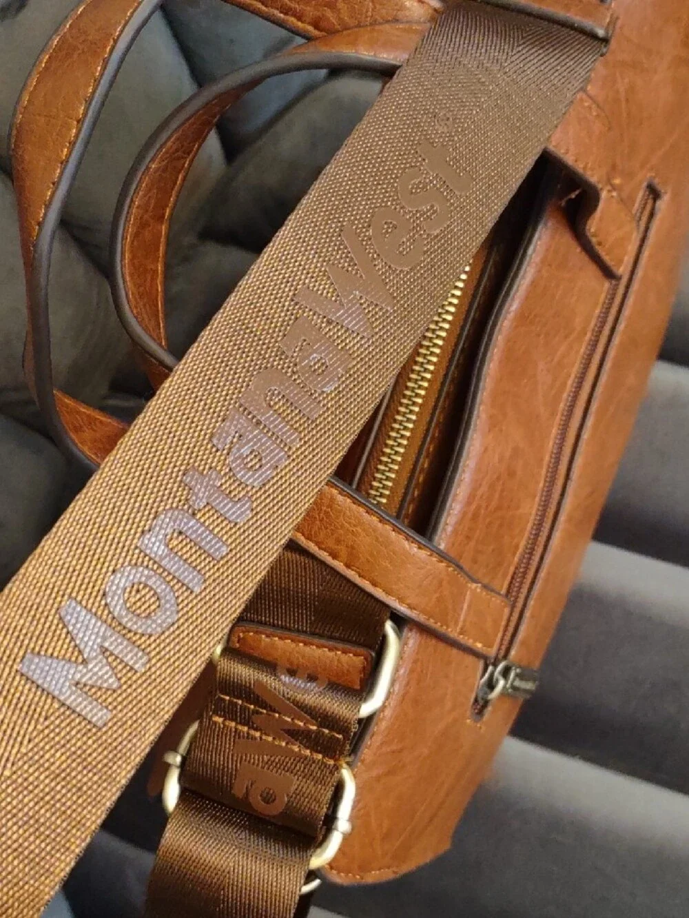 Montana West Patchwork Crossbody Satchel